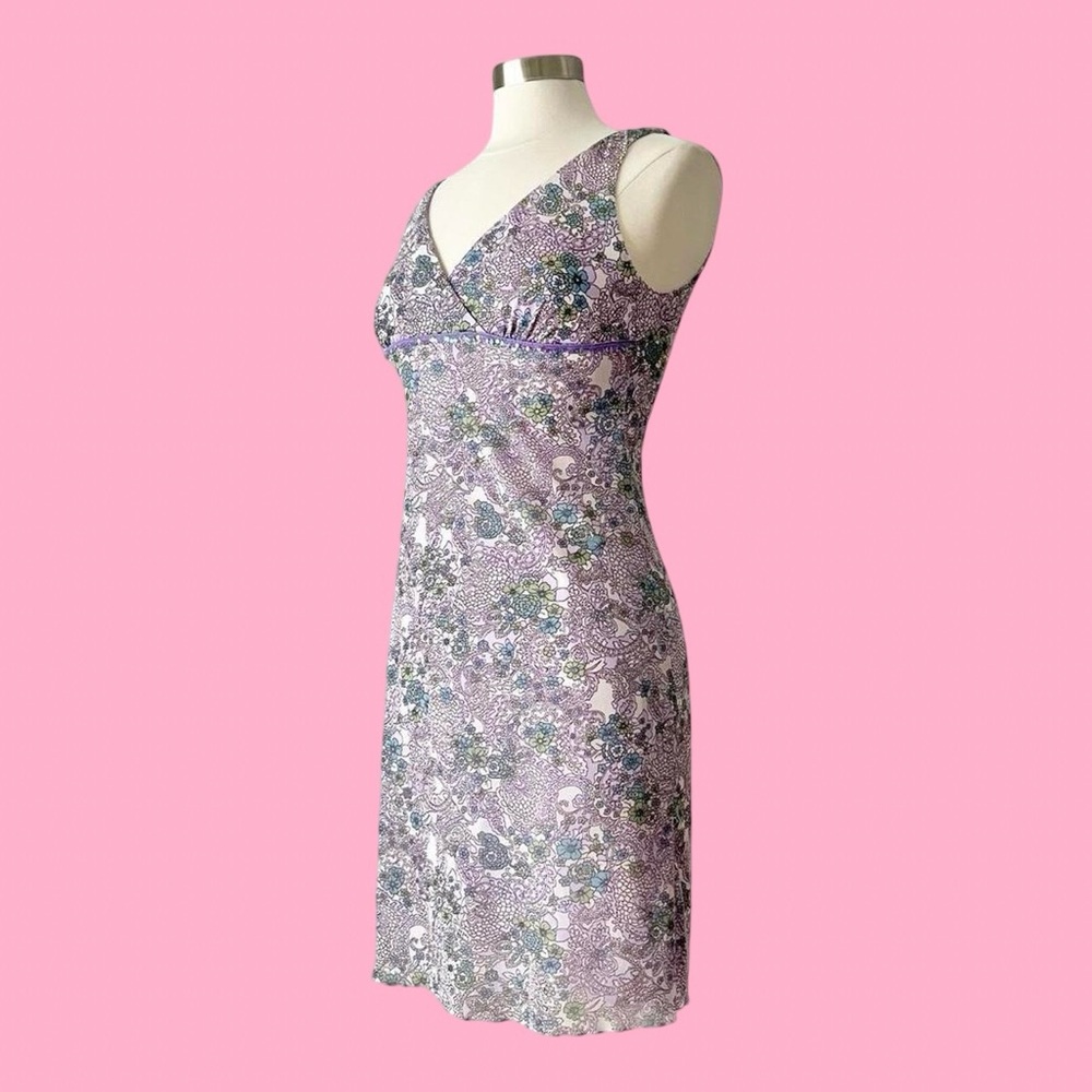 Y2k Xhilaration Floral Paisley Dress
